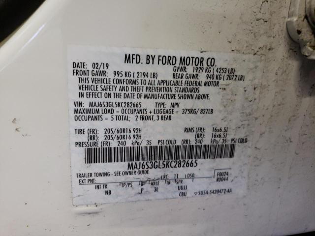 Photo 13 VIN: MAJ6S3GL5KC282665 - FORD ECOSPORT S 