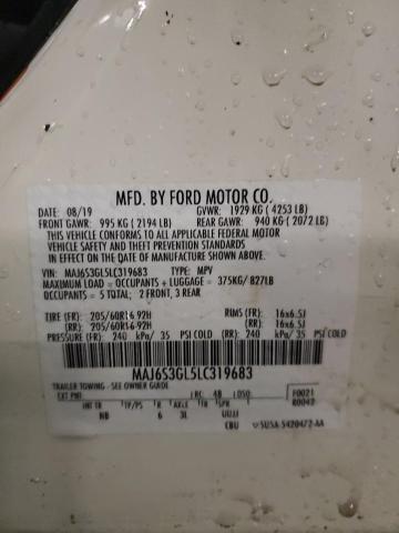 Photo 12 VIN: MAJ6S3GL5LC319683 - FORD ECOSPORT S 