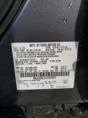 Photo 13 VIN: MAJ6S3GL5LC355227 - FORD ECOSPORT S 