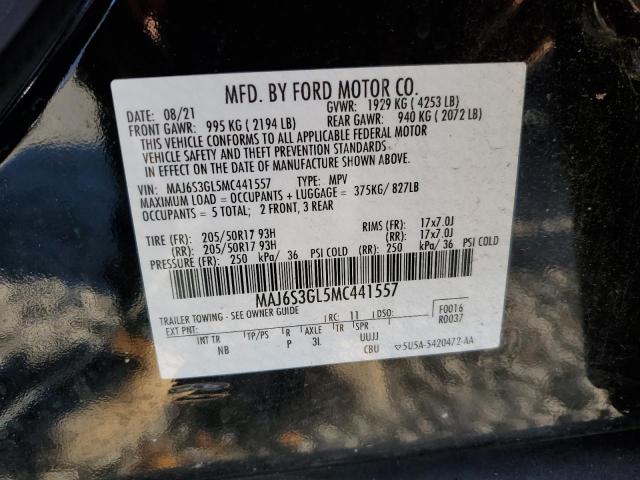 Photo 11 VIN: MAJ6S3GL5MC441557 - FORD ECOSPORT S 