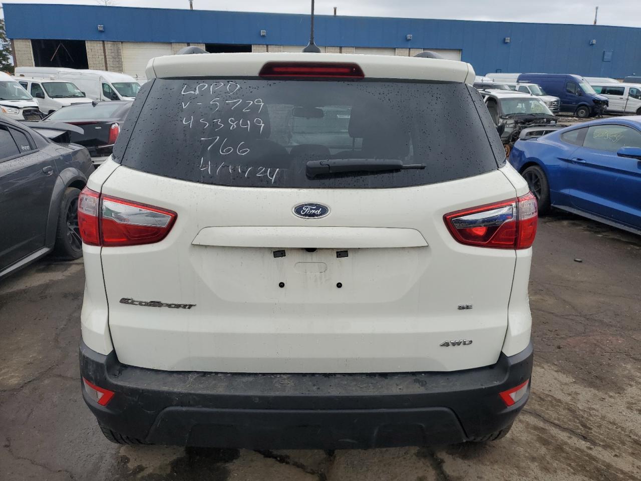 Photo 5 VIN: MAJ6S3GL5NC465729 - FORD ECOSPORT 