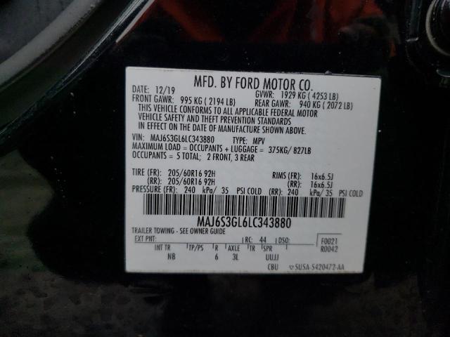 Photo 12 VIN: MAJ6S3GL6LC343880 - FORD ECOSPORT S 