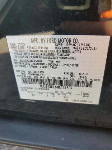 Photo 12 VIN: MAJ6S3GL6NC457607 - FORD ECOSPORT S 