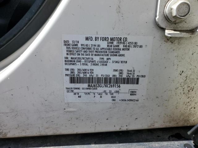 Photo 12 VIN: MAJ6S3GL7KC269156 - FORD ECOSPORT 