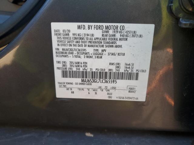 Photo 11 VIN: MAJ6S3GL7LC365595 - FORD ECOSPORT 