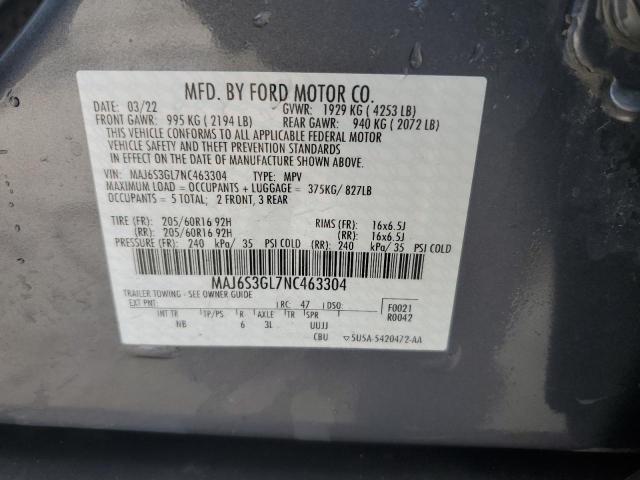 Photo 11 VIN: MAJ6S3GL7NC463304 - FORD ECOSPORT 