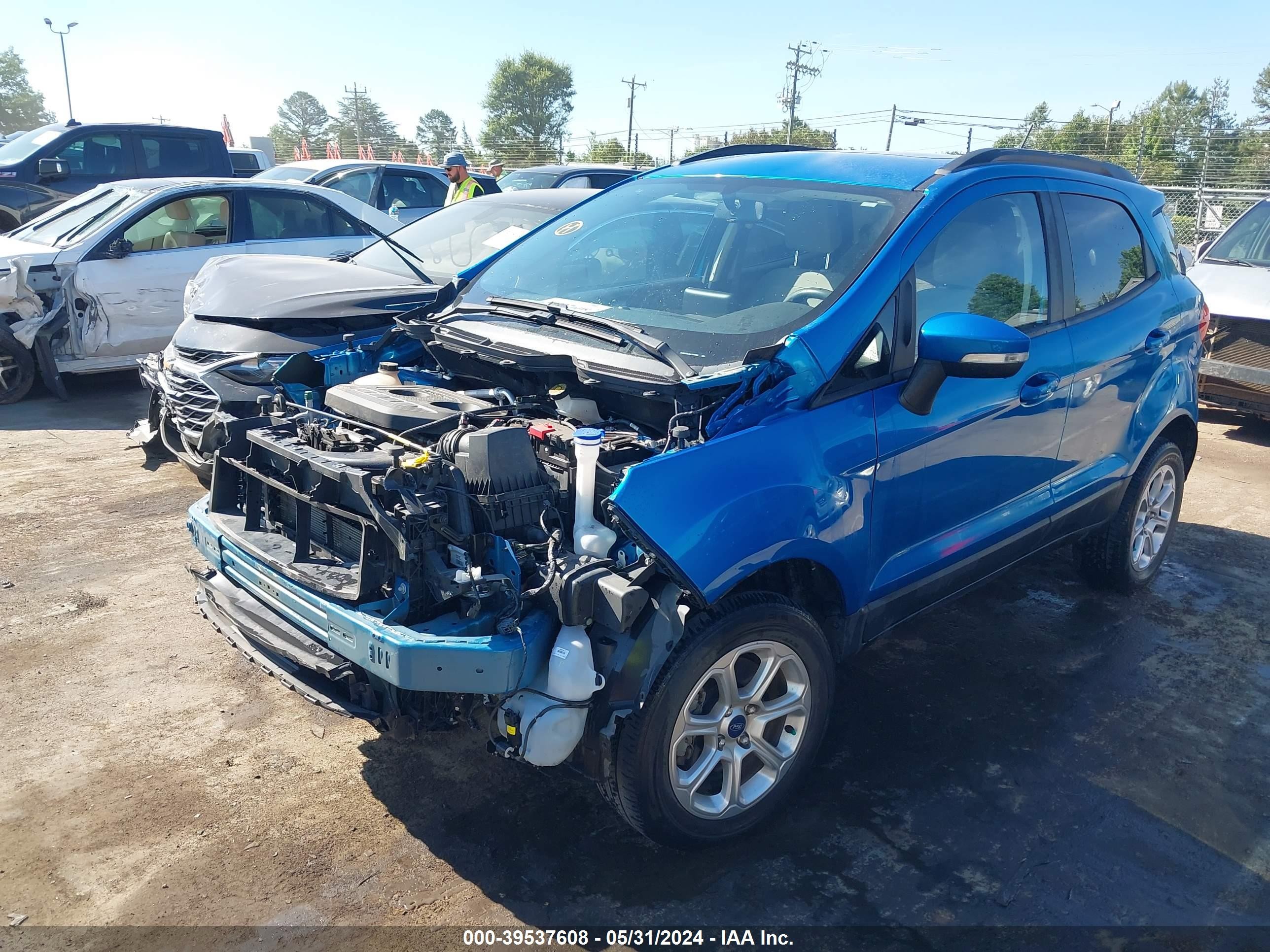 Photo 1 VIN: MAJ6S3GL9LC334333 - FORD ECOSPORT 