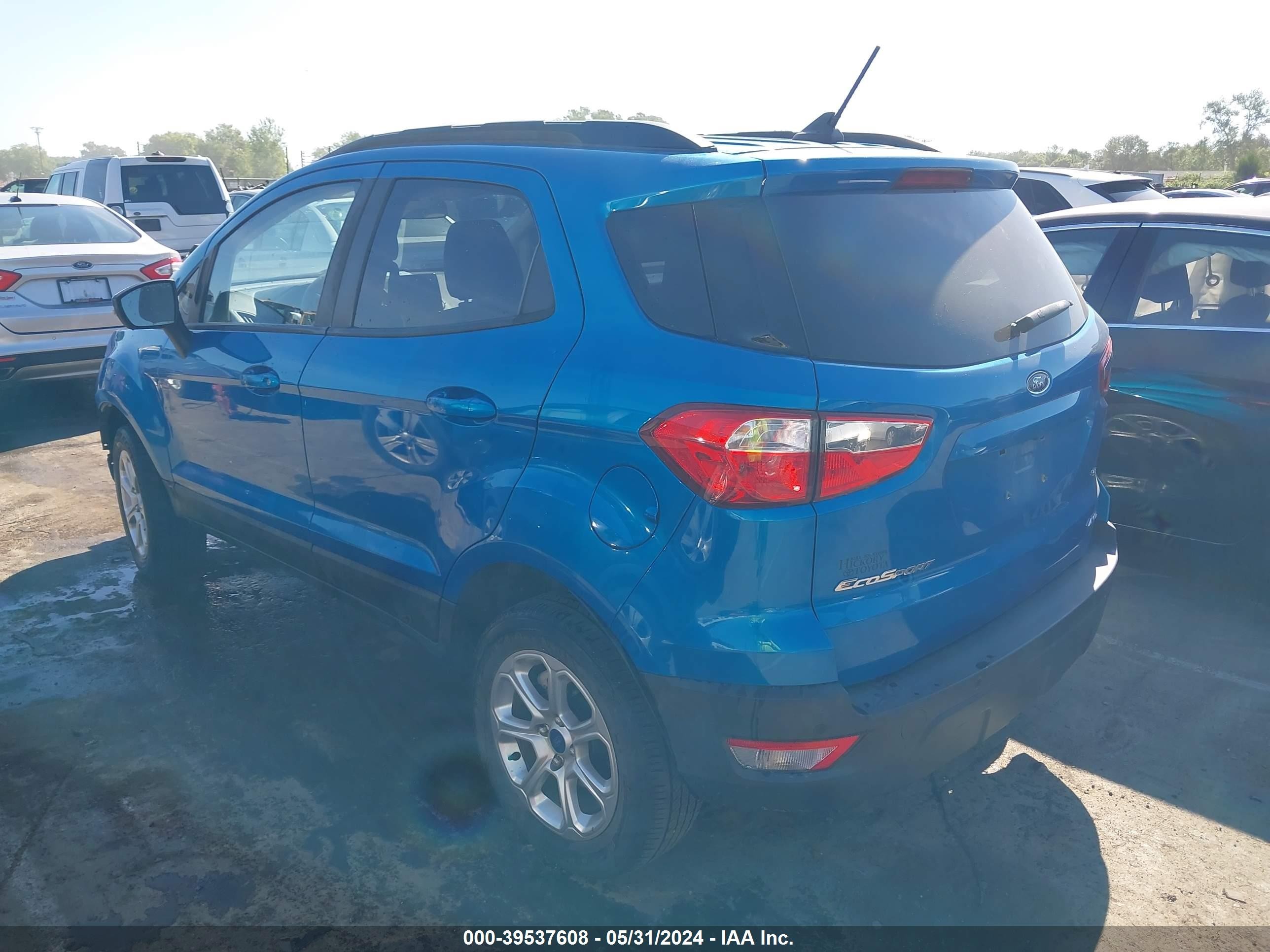 Photo 2 VIN: MAJ6S3GL9LC334333 - FORD ECOSPORT 