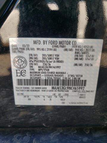 Photo 12 VIN: MAJ6S3GL9NC465992 - FORD ECOSPORT 