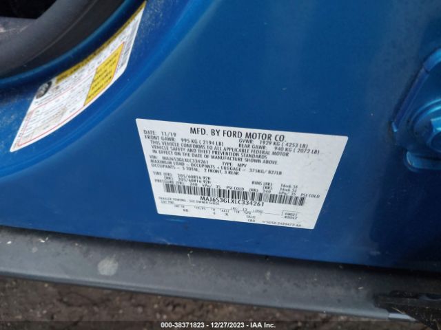 Photo 8 VIN: MAJ6S3GLXLC334261 - FORD ECOSPORT 