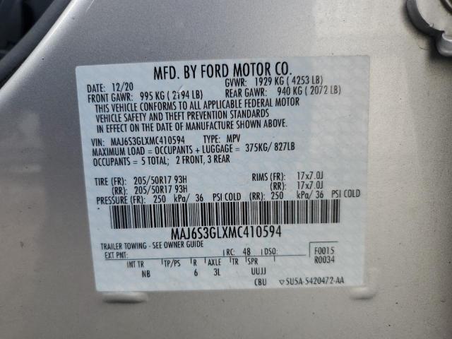 Photo 13 VIN: MAJ6S3GLXMC410594 - FORD ECOSPORT S 