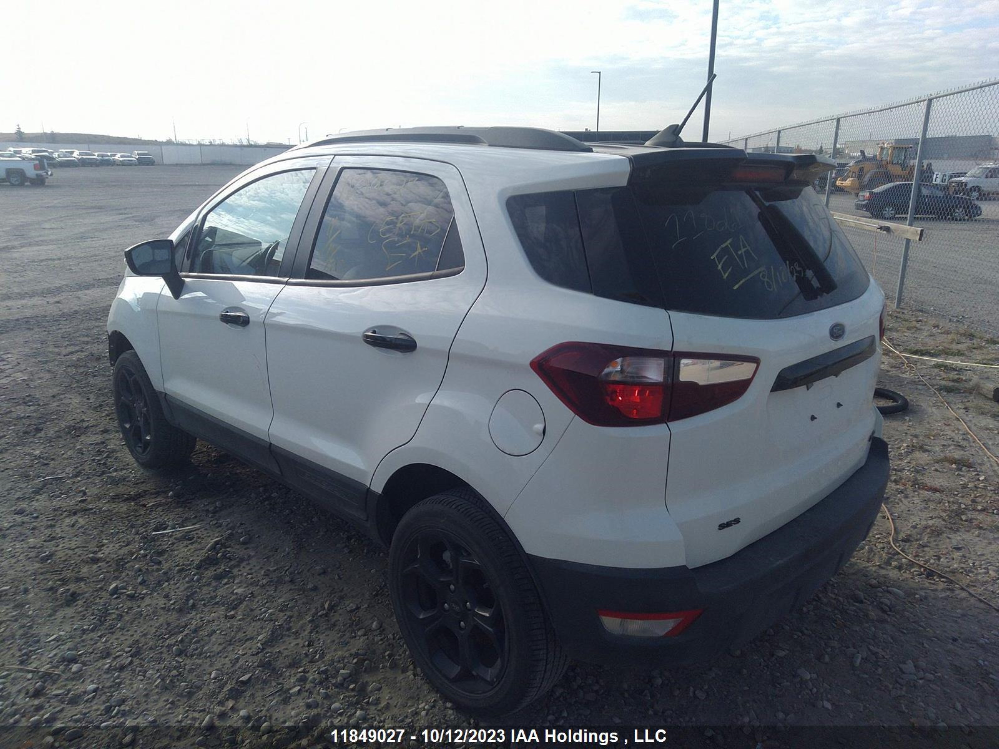 Photo 2 VIN: MAJ6S3JL1MC442861 - FORD ECOSPORT 