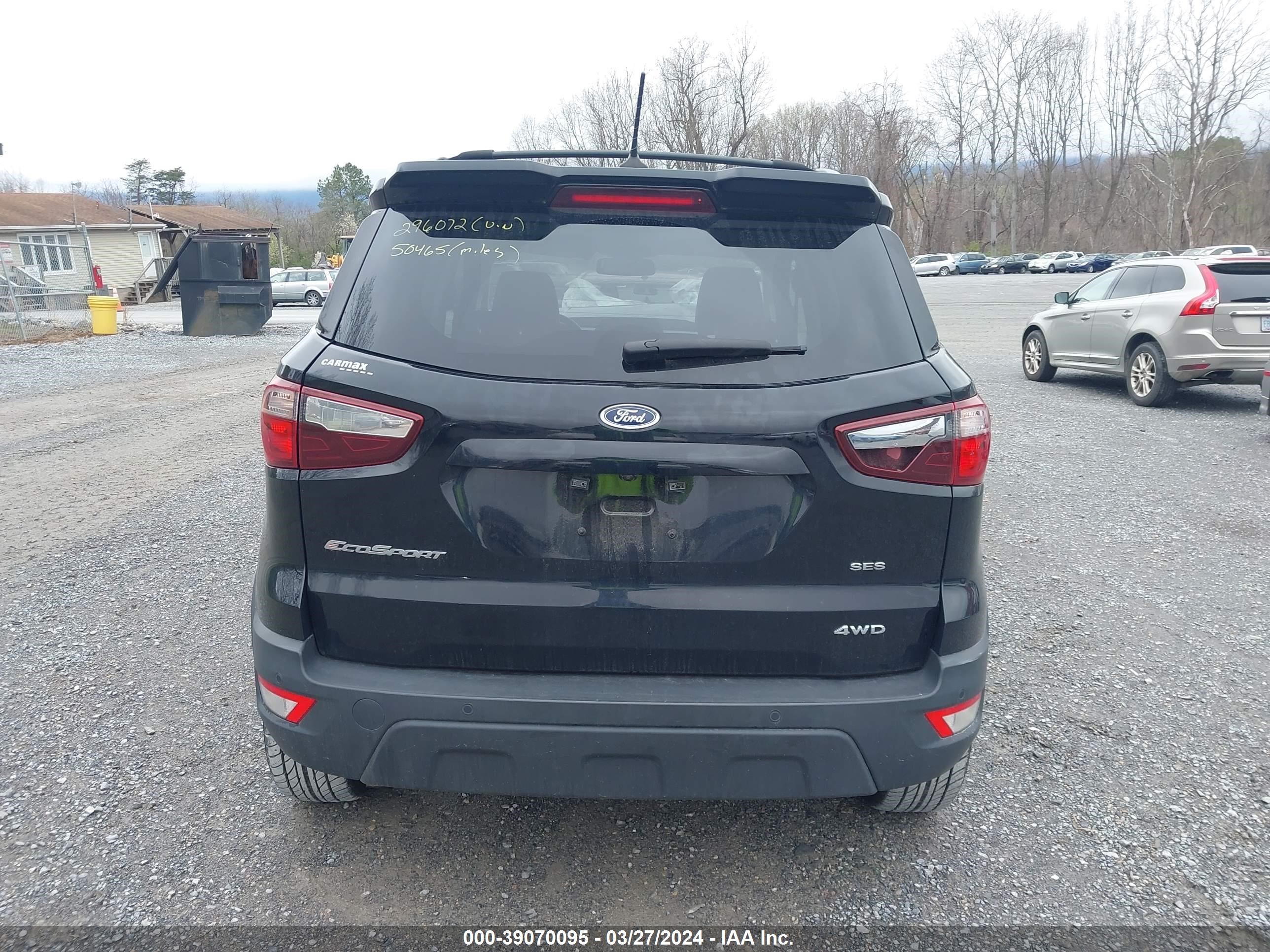 Photo 16 VIN: MAJ6S3JL3KC296072 - FORD ECOSPORT 