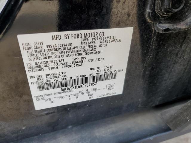 Photo 12 VIN: MAJ6S3JL6KC287852 - FORD ECOSPORT S 