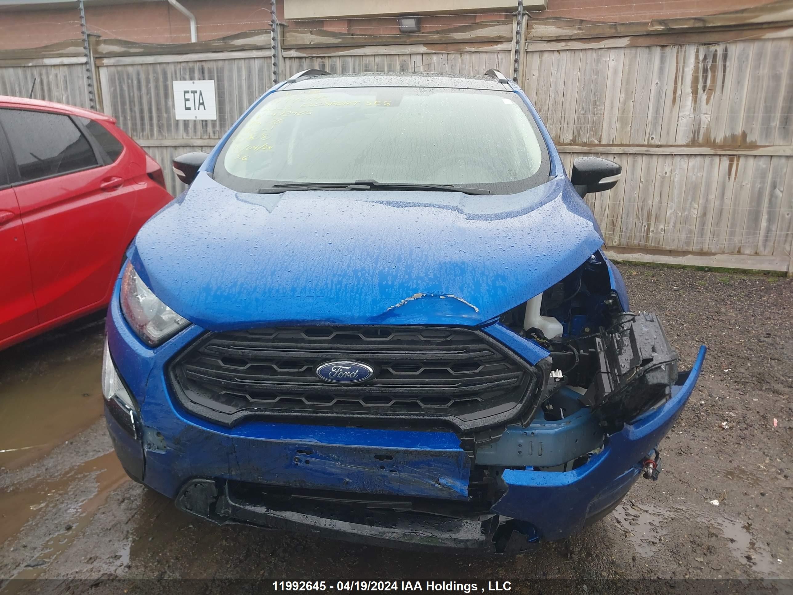 Photo 12 VIN: MAJ6S3JL7NC472965 - FORD ECOSPORT 