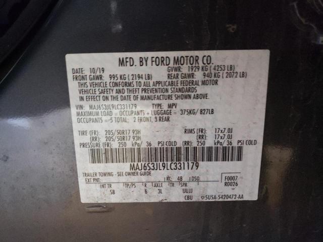 Photo 12 VIN: MAJ6S3JL9LC331179 - FORD ECOSPORT S 