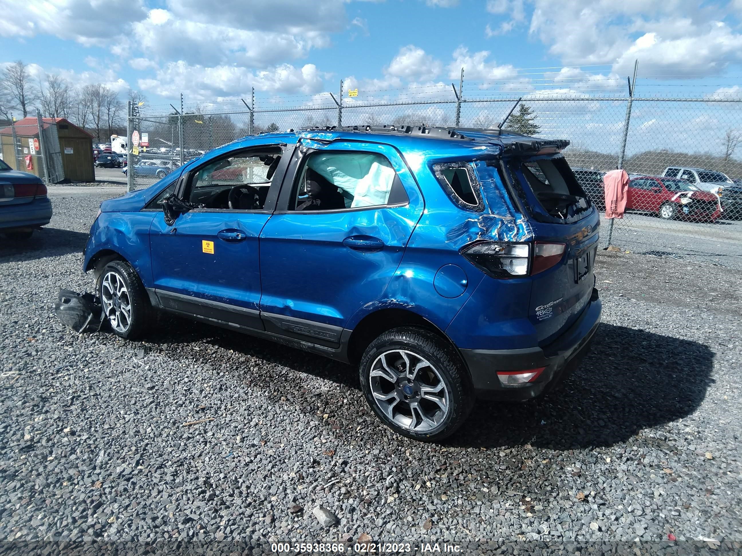 Photo 2 VIN: MAJ6S3JL9LC338021 - FORD ECOSPORT 