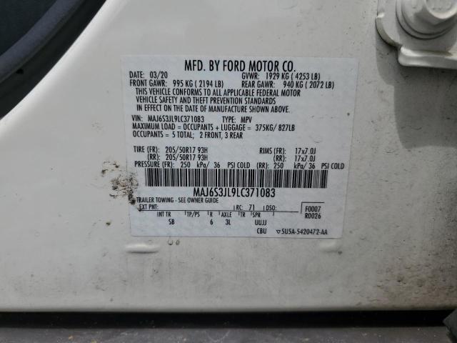 Photo 12 VIN: MAJ6S3JL9LC371083 - FORD ECOSPORT 