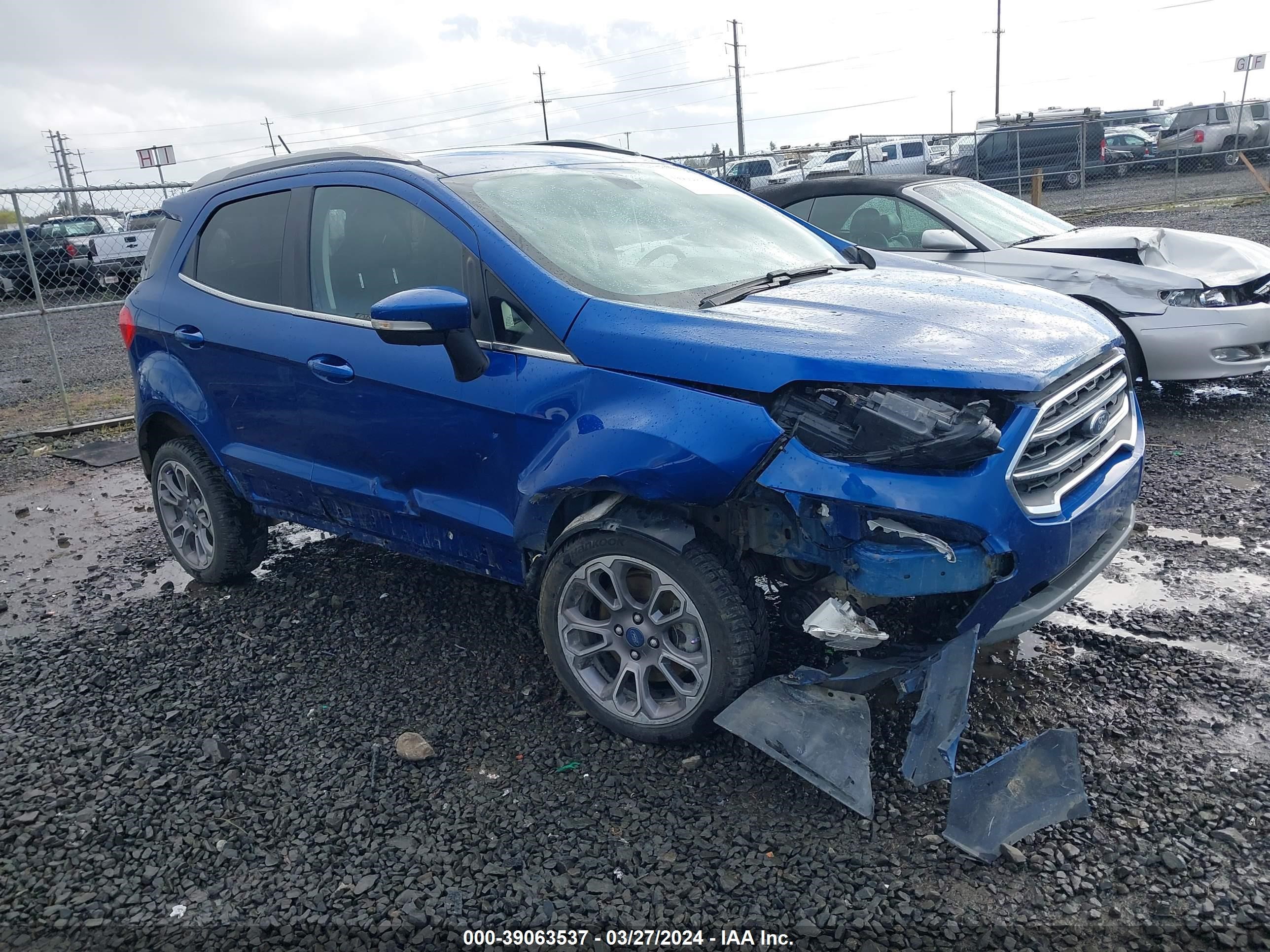 Photo 0 VIN: MAJ6S3KL0KC257888 - FORD ECOSPORT 