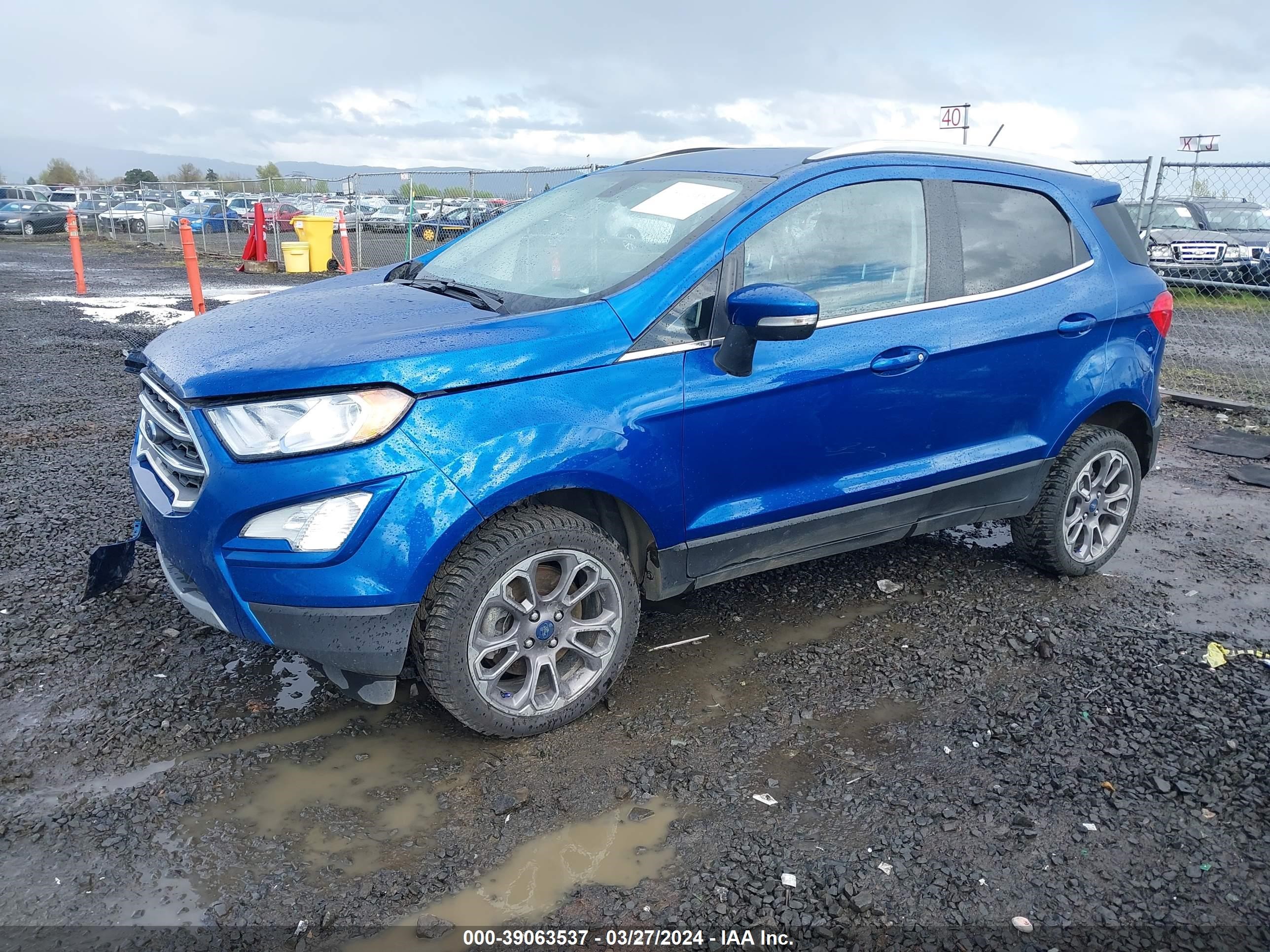 Photo 1 VIN: MAJ6S3KL0KC257888 - FORD ECOSPORT 