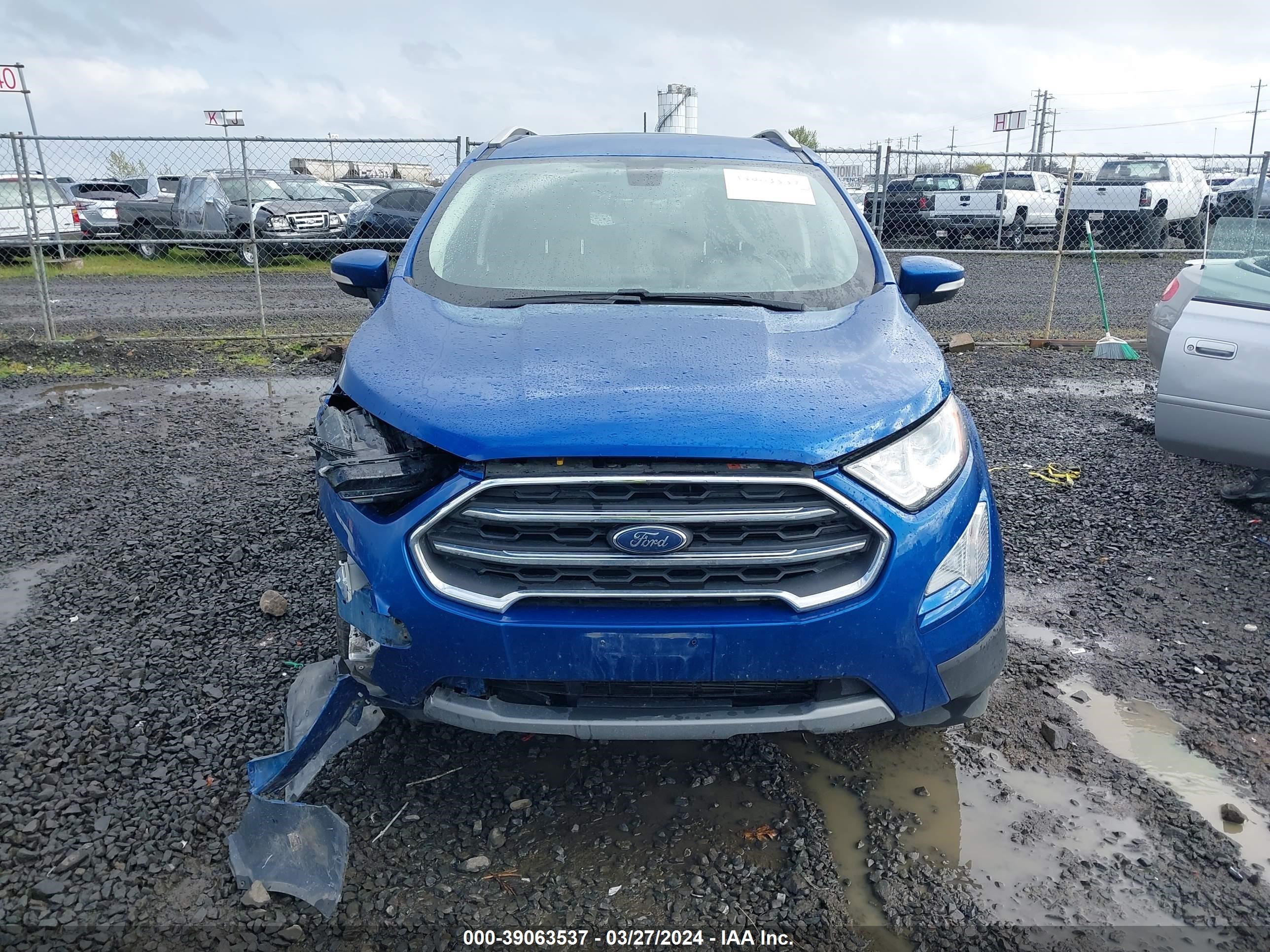 Photo 12 VIN: MAJ6S3KL0KC257888 - FORD ECOSPORT 