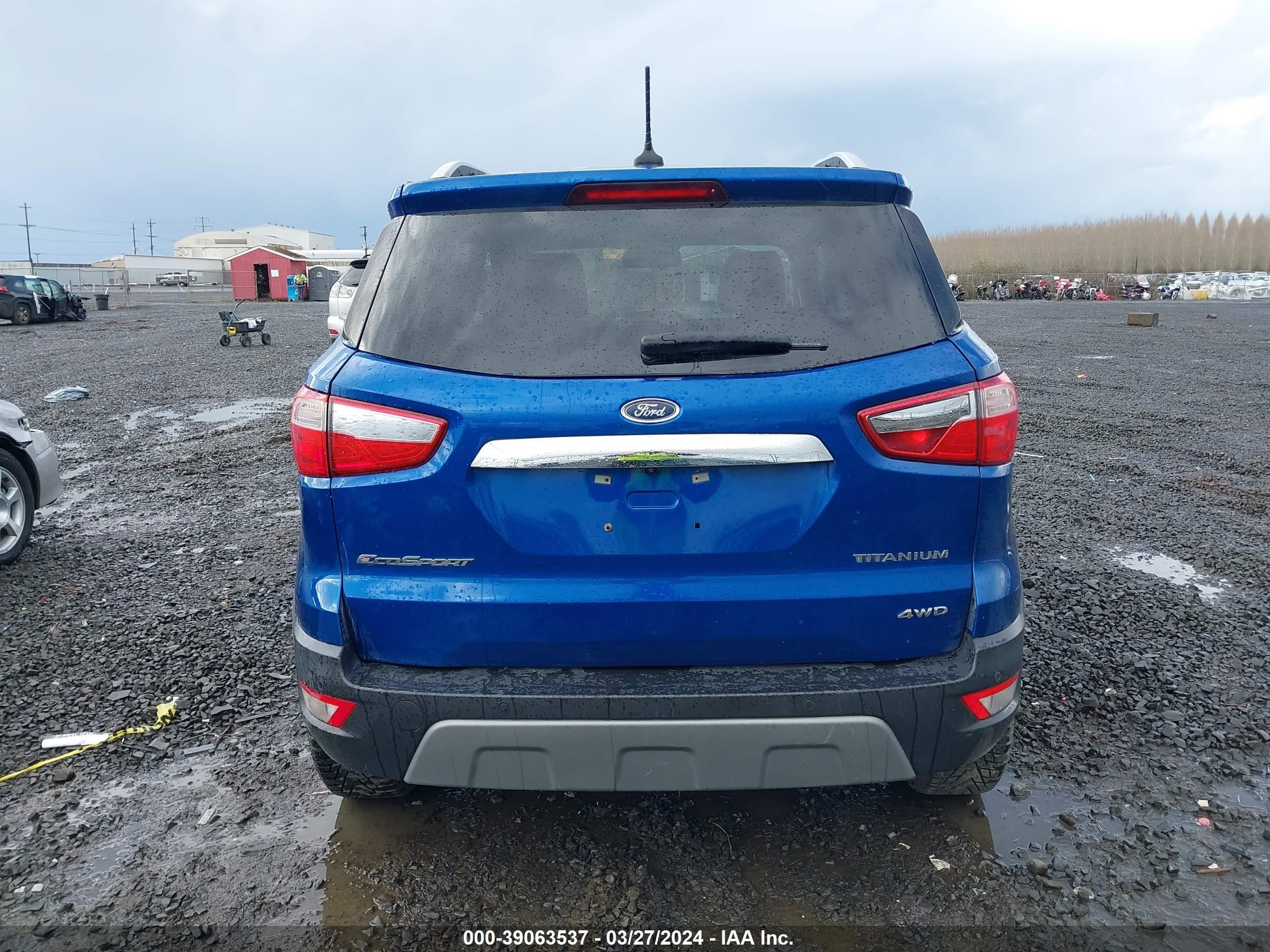 Photo 16 VIN: MAJ6S3KL0KC257888 - FORD ECOSPORT 