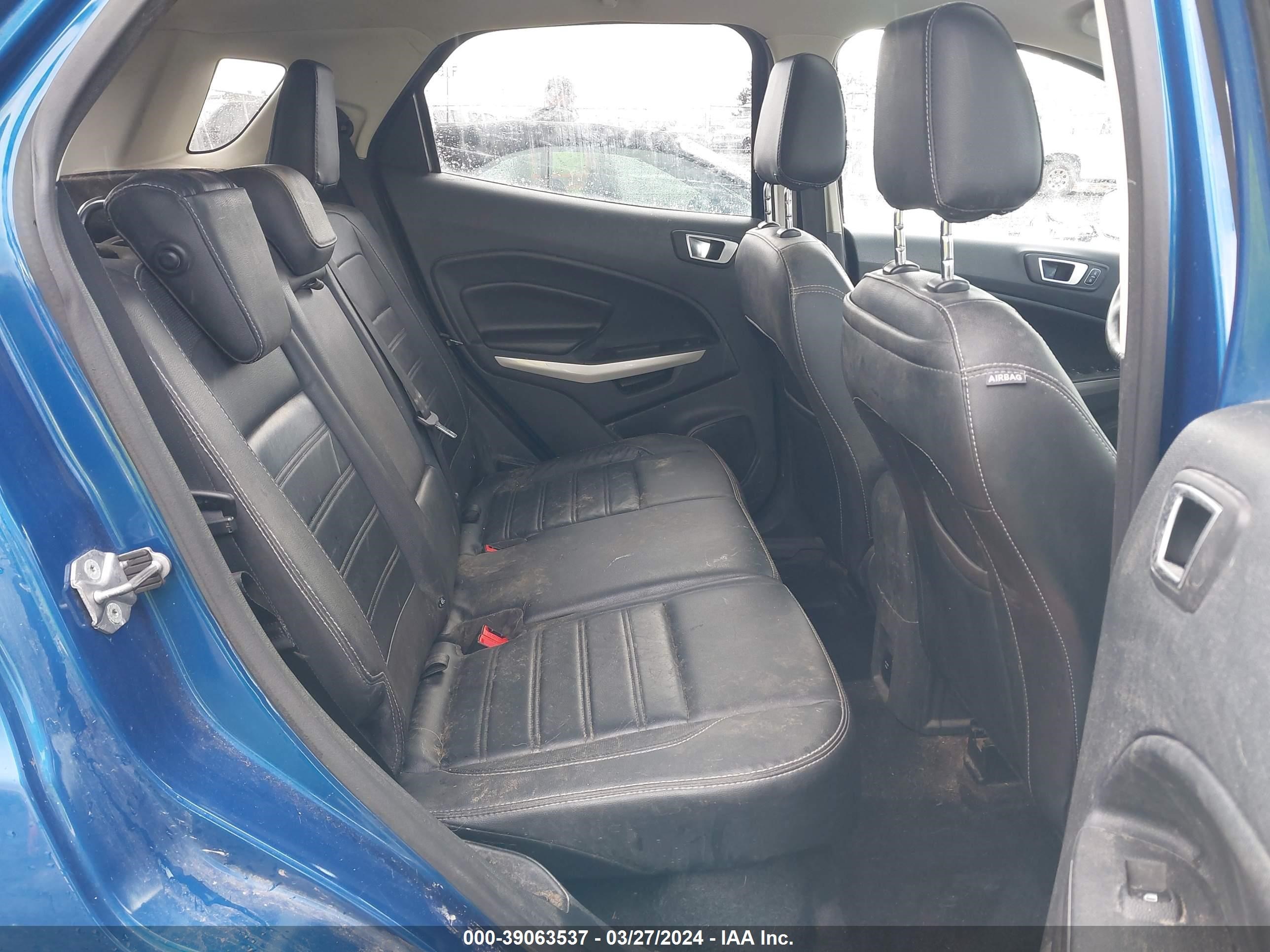 Photo 7 VIN: MAJ6S3KL0KC257888 - FORD ECOSPORT 