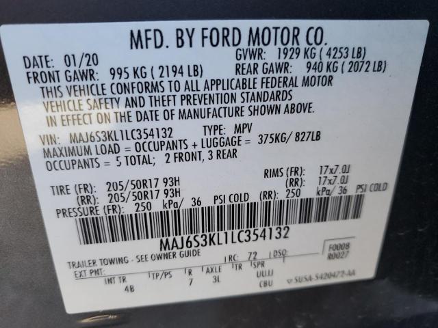 Photo 11 VIN: MAJ6S3KL1LC354132 - FORD ECOSPORT T 