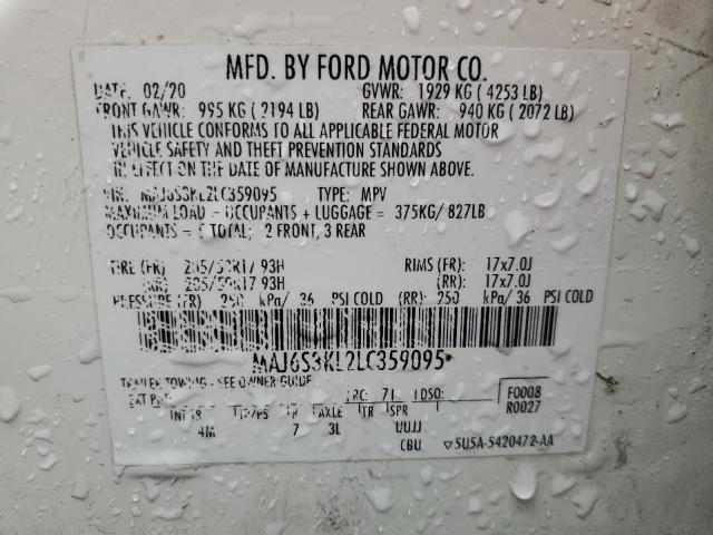 Photo 13 VIN: MAJ6S3KL2LC359095 - FORD ECOSPORT T 