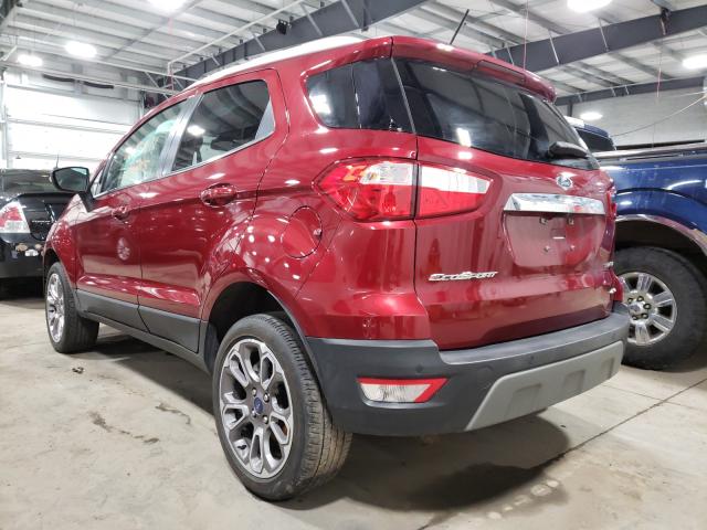 Photo 2 VIN: MAJ6S3KL3KC296586 - FORD ECOSPORT T 