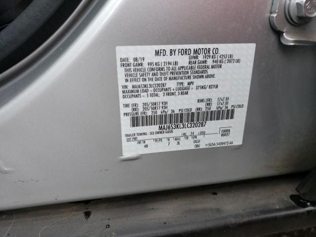 Photo 11 VIN: MAJ6S3KL3LC320287 - FORD ECOSPORT 