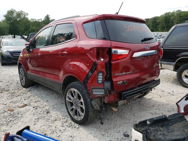 Photo 2 VIN: MAJ6S3KL5KC255604 - FORD ECOSPORT T 