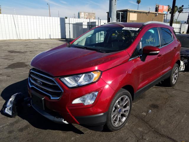 Photo 1 VIN: MAJ6S3KL7KC299362 - FORD ECOSPORT T 