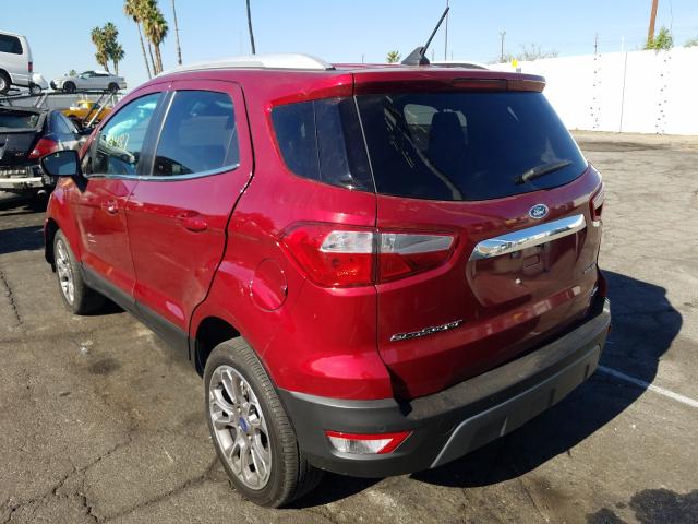 Photo 2 VIN: MAJ6S3KL7KC299362 - FORD ECOSPORT T 