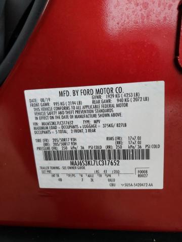 Photo 12 VIN: MAJ6S3KL7LC317652 - FORD ECOSPORT T 