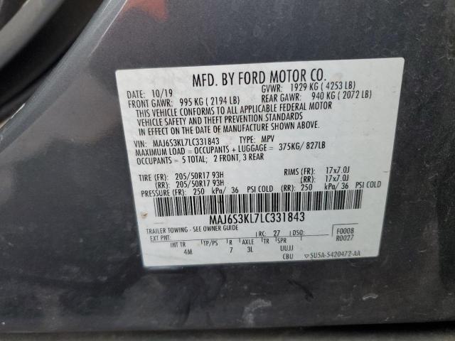 Photo 13 VIN: MAJ6S3KL7LC331843 - FORD ECOSPORT T 