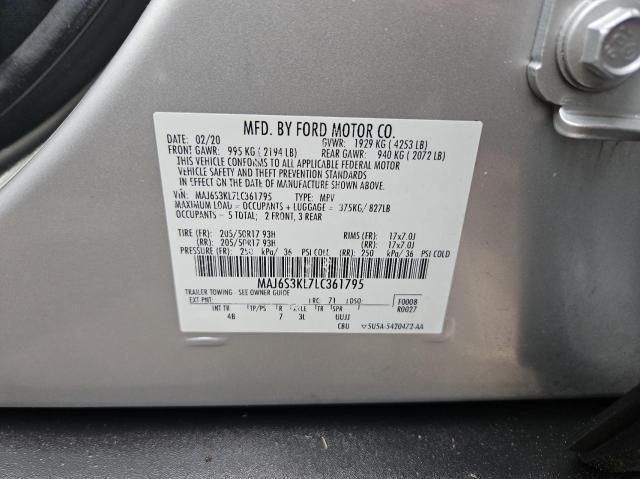 Photo 9 VIN: MAJ6S3KL7LC361795 - FORD ECOSPORT 