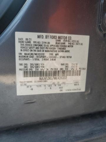 Photo 12 VIN: MAJ6S3KL7MC435332 - FORD ECOSPORT T 