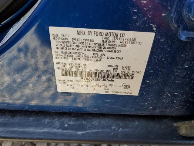 Photo 11 VIN: MAJ6S3KL8KC307646 - FORD ECOSPORT 