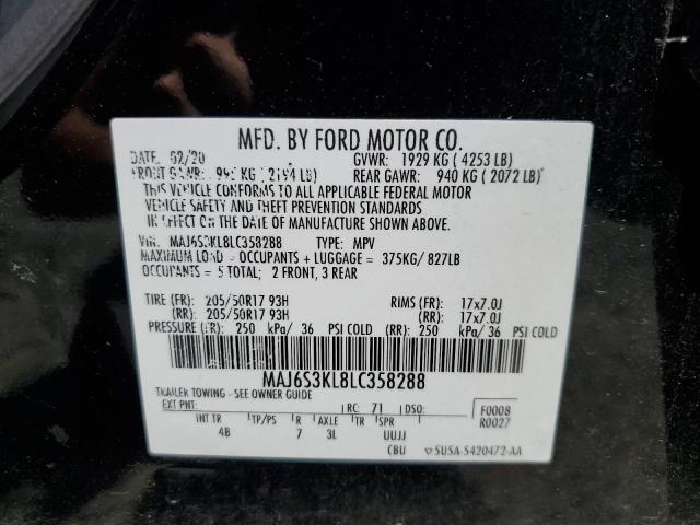 Photo 11 VIN: MAJ6S3KL8LC358288 - FORD ECOSPORT T 