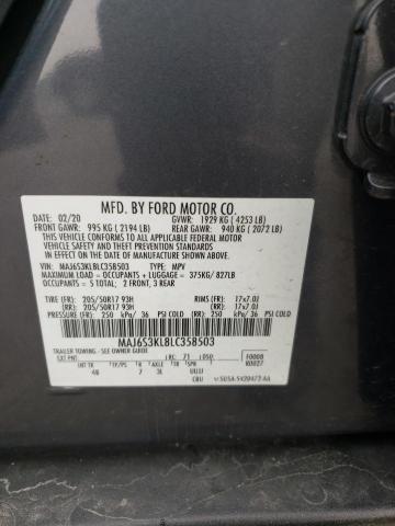 Photo 12 VIN: MAJ6S3KL8LC358503 - FORD ECOSPORT T 