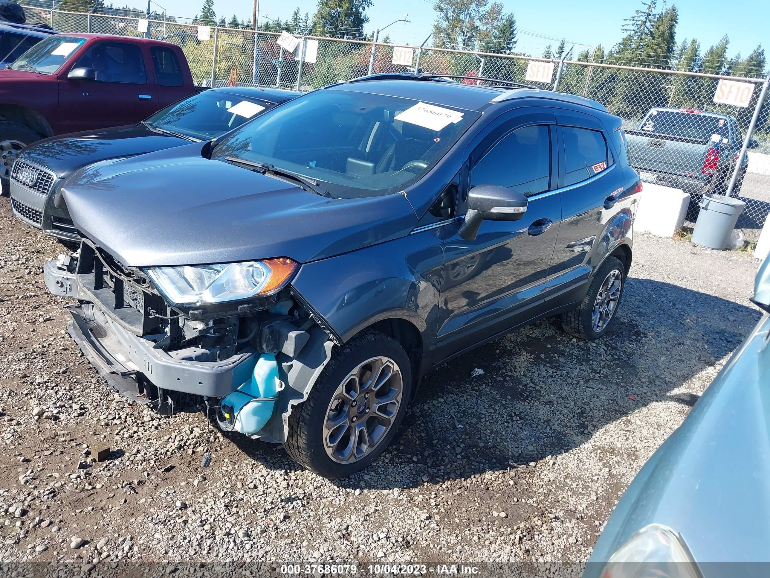 Photo 1 VIN: MAJ6S3KLXKC261219 - FORD ECOSPORT 