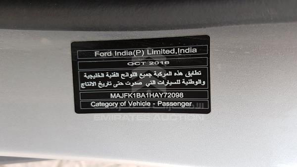 Photo 2 VIN: MAJFK1BA1HAY72098 - FORD ECOSPORT 