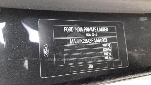 Photo 2 VIN: MAJHK2BA3FAA64303 - FORD ECOSPORT 