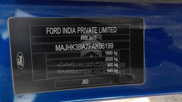 Photo 7 VIN: MAJHK3BA7FAK06199 - FORD ECOSPORT 