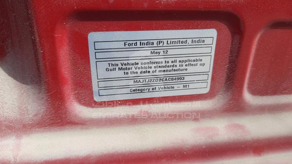 Photo 2 VIN: MAJTJ2ZD2CAC84993 - FORD FIGO 