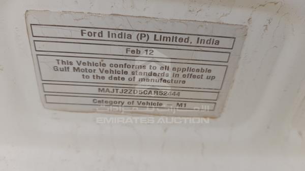 Photo 1 VIN: MAJTJ2ZD5CAR52444 - FORD FIGO 