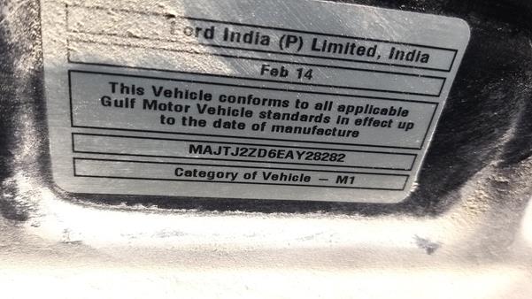 Photo 1 VIN: MAJTJ2ZD6EAY28282 - FORD FIGO 