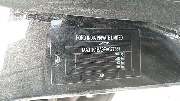 Photo 1 VIN: MAJTK1BA9FAC77857 - FORD ECOSPORT 