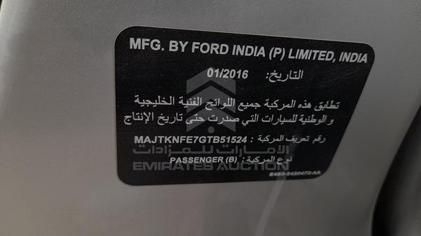 Photo 3 VIN: MAJTKNFE7GTB51524 - FORD FIGO 